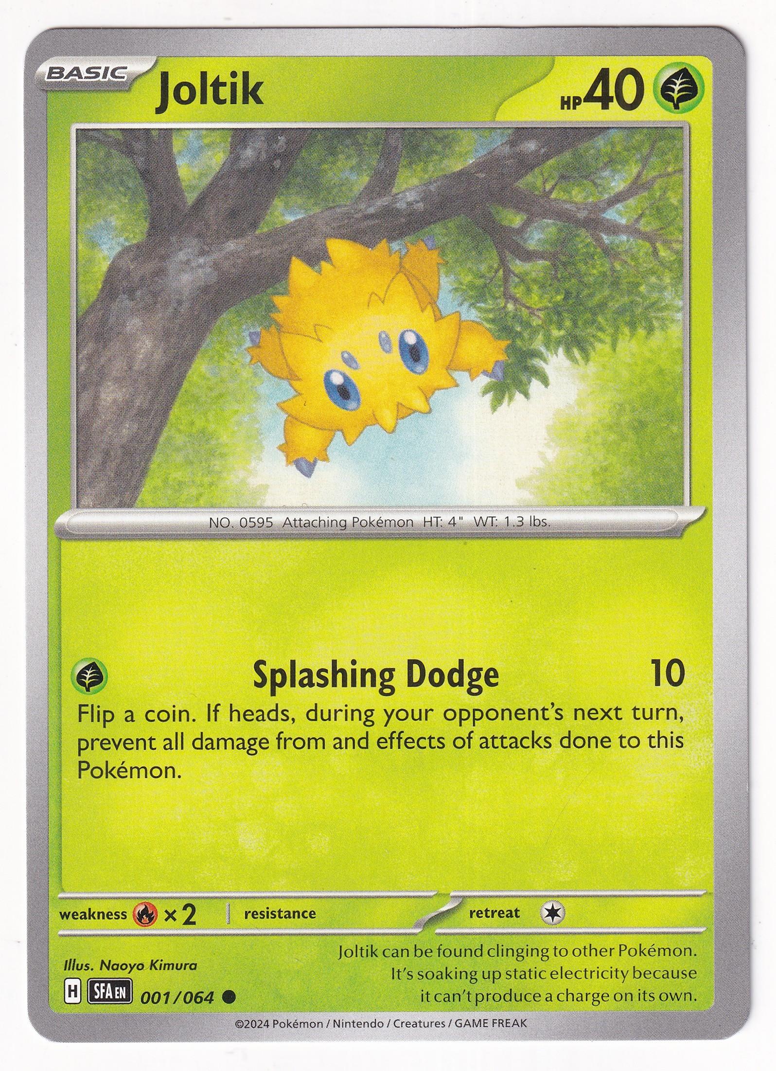 Pokemon Oyun KartlarıJoltik #1 Pokemon Shrouded Fable Pokemon Oyun Kartı