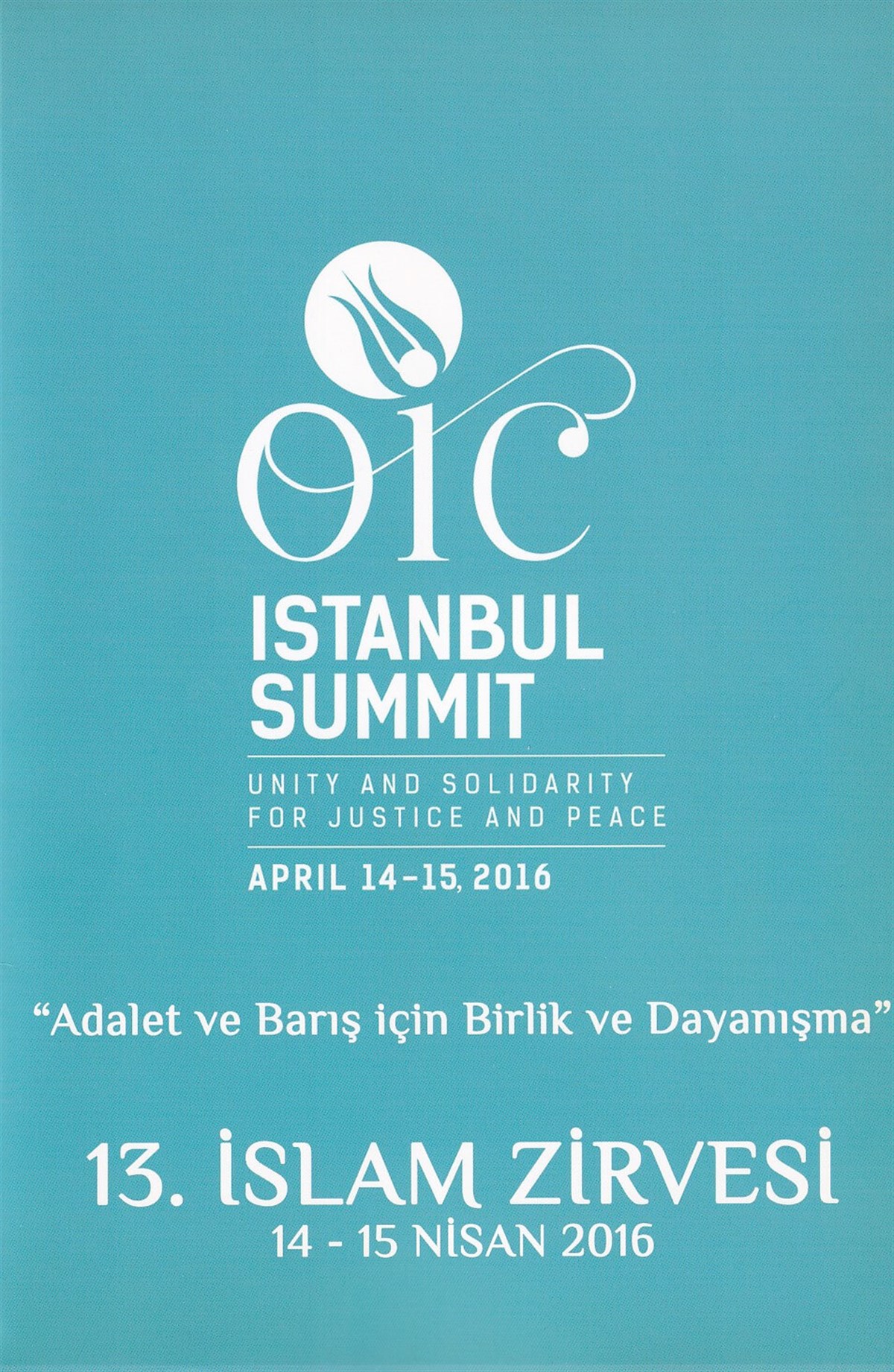 PortföyPTT 13. İslam Zirvesi Portföy, İstanbul 2016