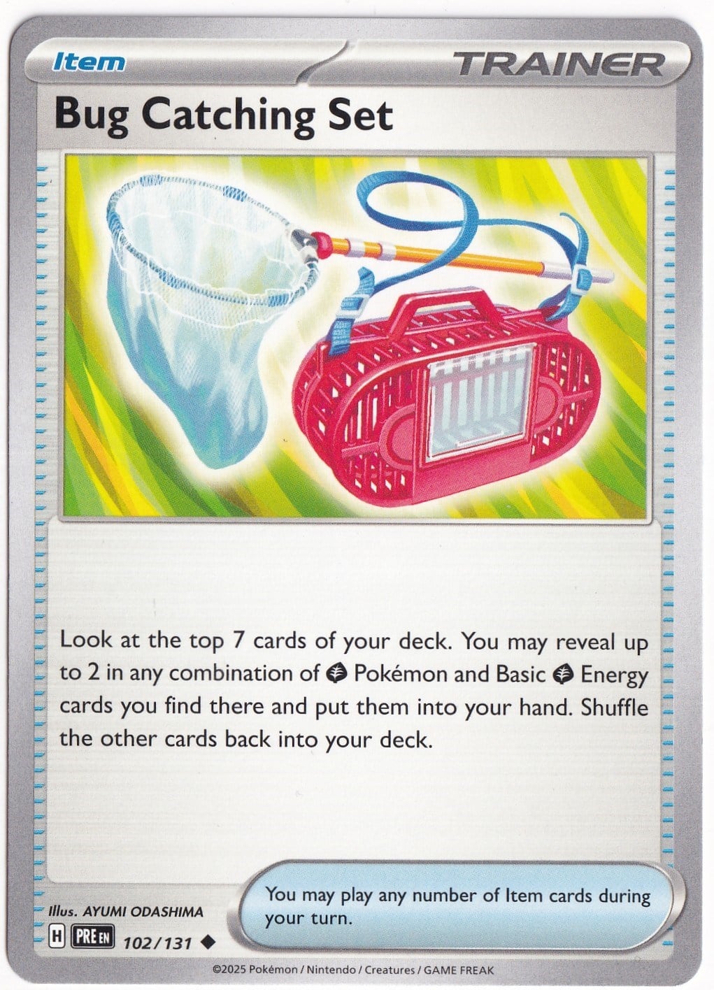 Prismatic EvolutionsBug Catching Set 102/131 - Prismatic Evolutions - Pokemon Kartı (Mint)