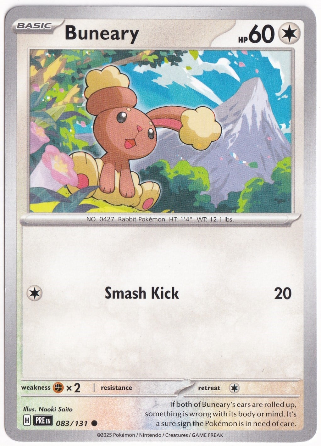 Prismatic EvolutionsBuneary 083/131 - Prismatic Evolutions - Pokemon Kartı (Mint)