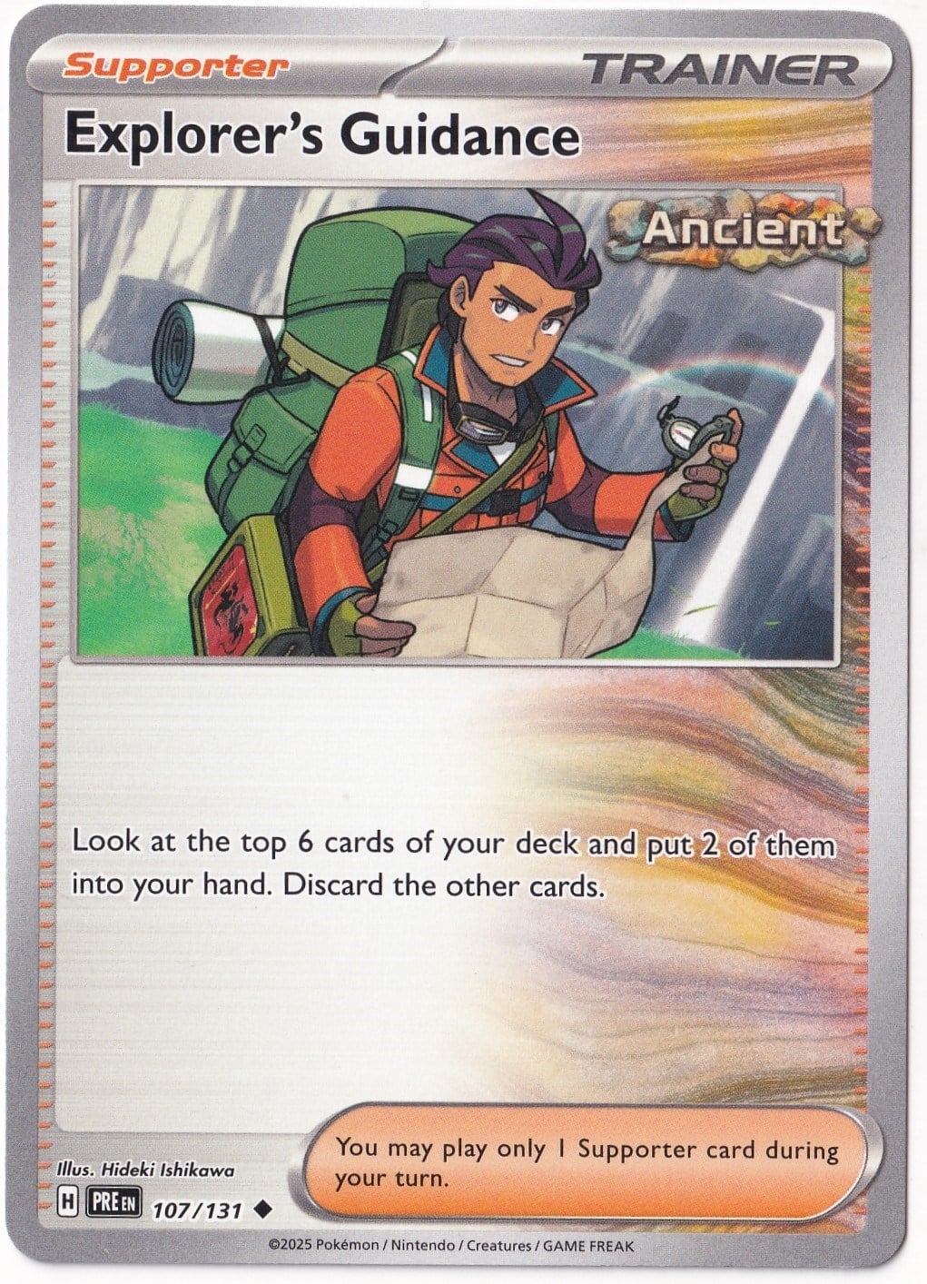 Prismatic EvolutionsExplorer's Guidance 107/131 - Prismatic Evolutions - Pokemon Kartı (Mint)