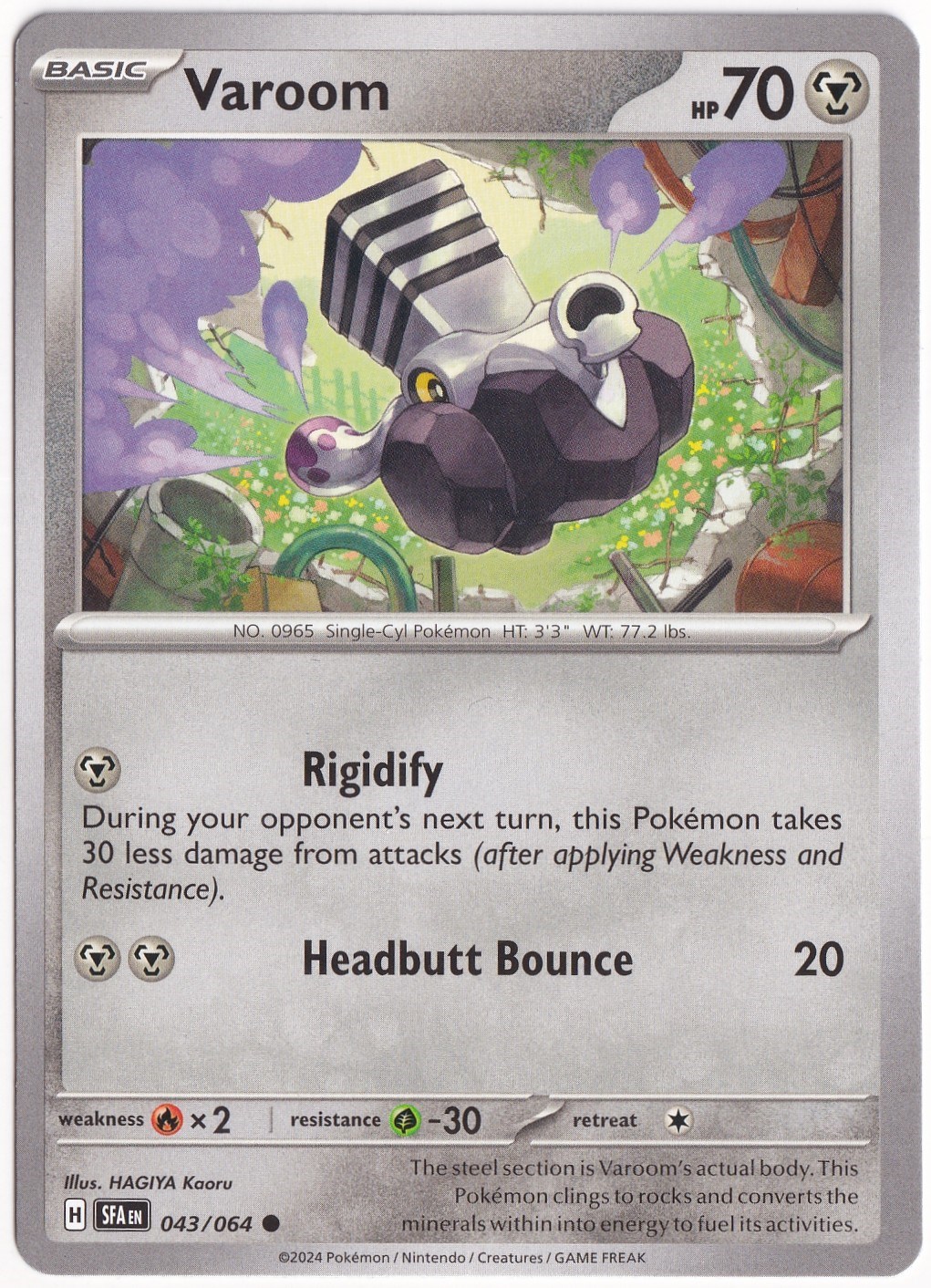 Shrouded FableVaroom #43 Pokemon Shrouded Fable Pokemon Oyun Kartı