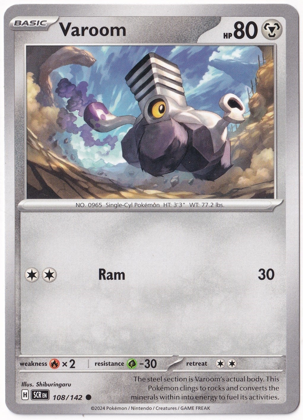 Stellar CrownVaroom 108/142 - Stellar Crown - Pokemon Kartı (Mint)