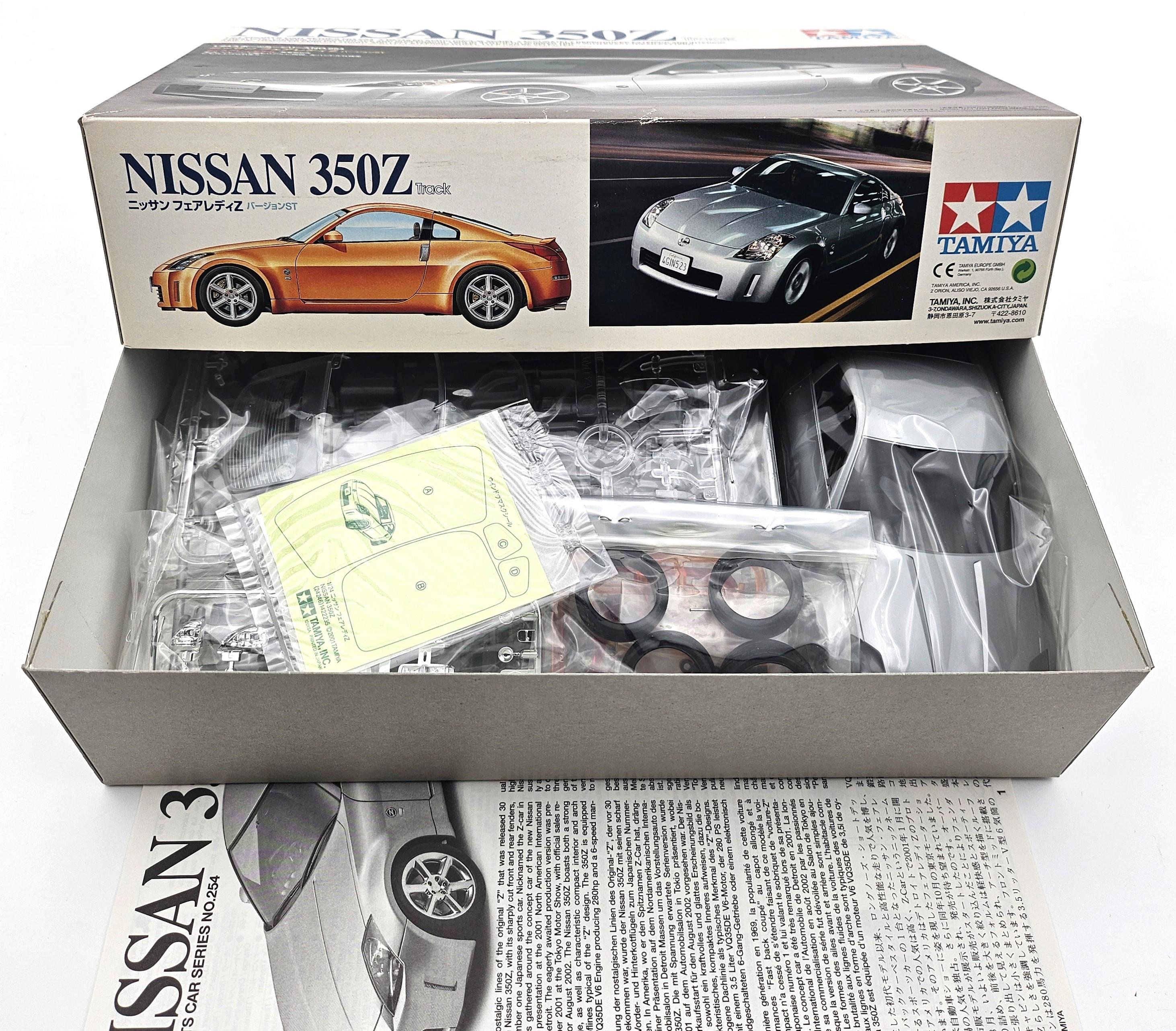 Tamiya 1:24 Nissan 350Z Track | benimkoleksiyonum.com