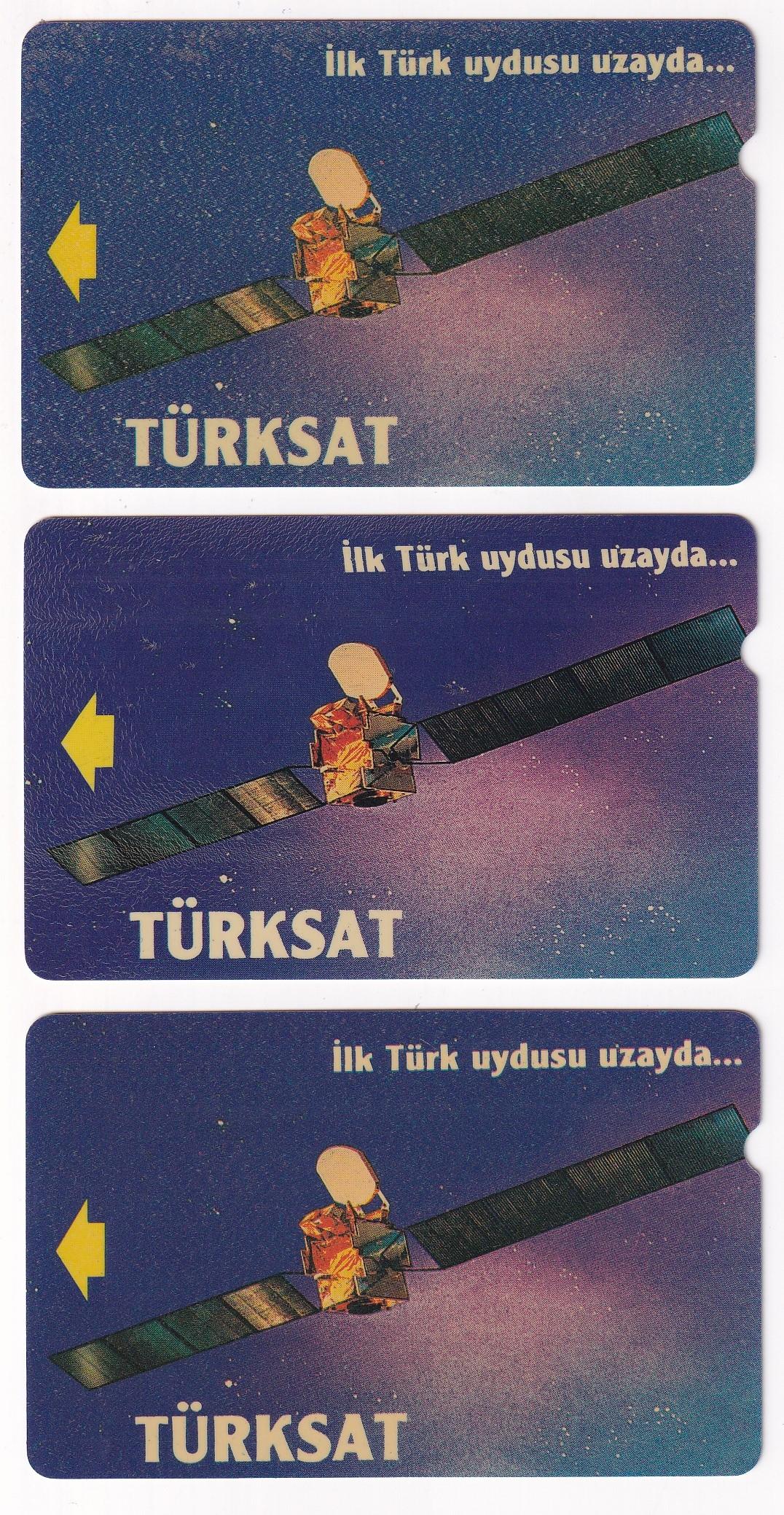 Telefon KartlarıTÜRKSAT PTT Telefon Kartı Koleksiyonu 1995 (Takım)