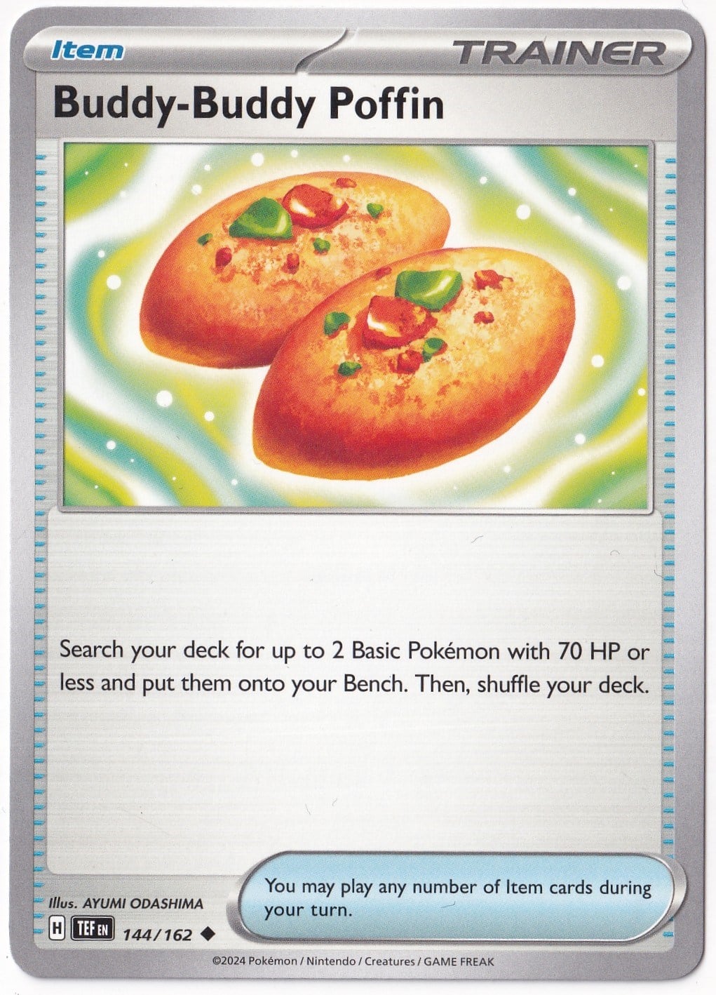 Temporal ForcesBuddy-Buddy Poffin 144/162 - Temporal Forces - Pokemon Kartı (Mint)