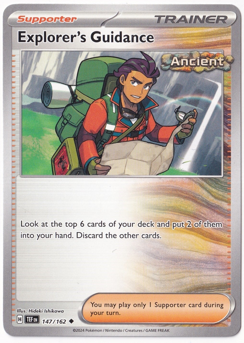 Temporal ForcesExplorer's Guidance 147/162 - Temporal Forces - Pokemon Kartı (Mint)
