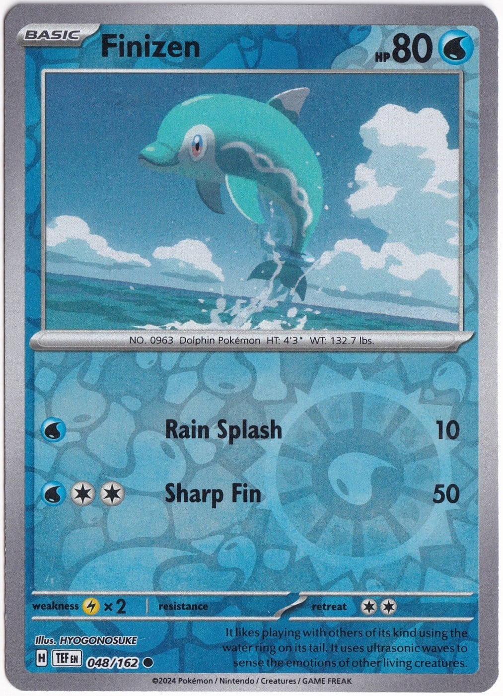 Temporal ForcesFinizen [Reverse Holo] 048/162 - Temporal Forces - Pokemon Kartı (Mint)