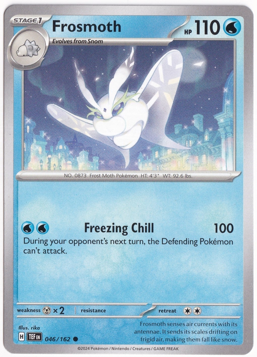 Temporal ForcesFrosmoth 046/162 - Temporal Forces - Pokemon Kartı (Mint)