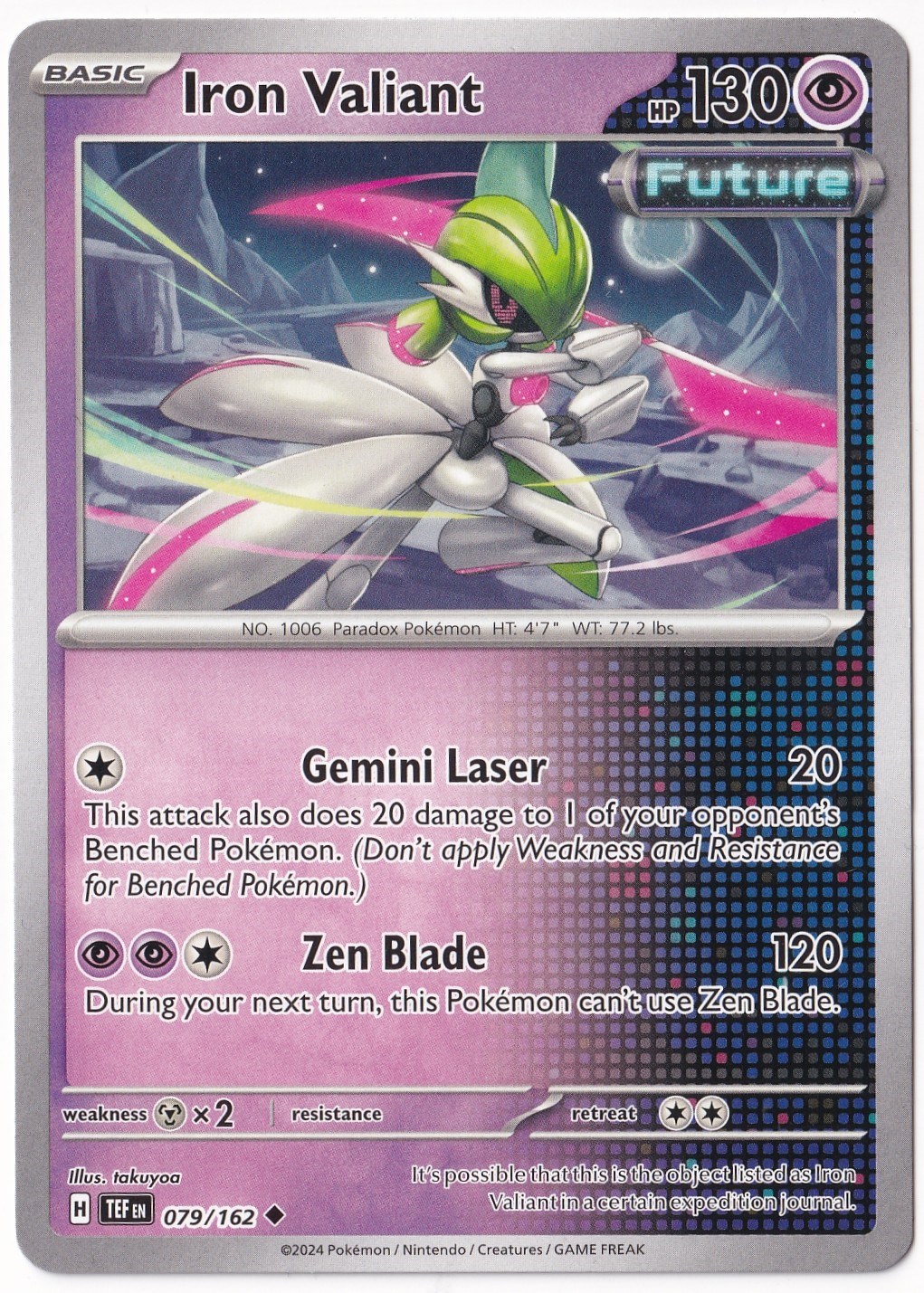 Temporal ForcesIron Valiant 078/162 - Temporal Forces - Pokemon Kartı (Mint)