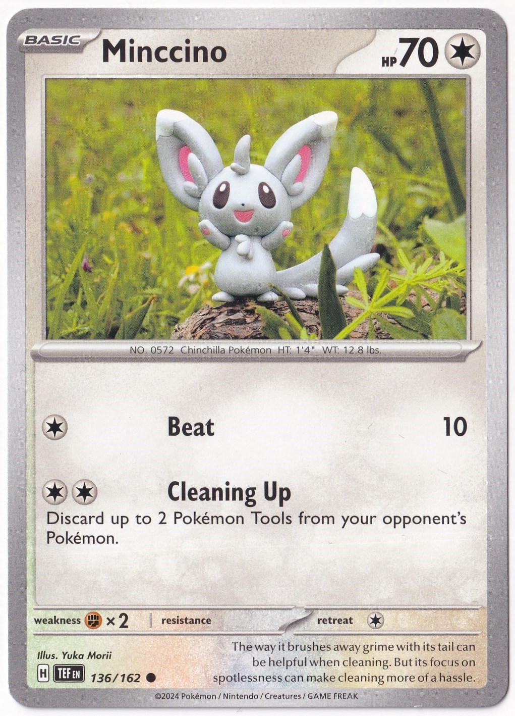 Temporal ForcesMinccino 136/162 - Temporal Forces - Pokemon Kartı (Mint)