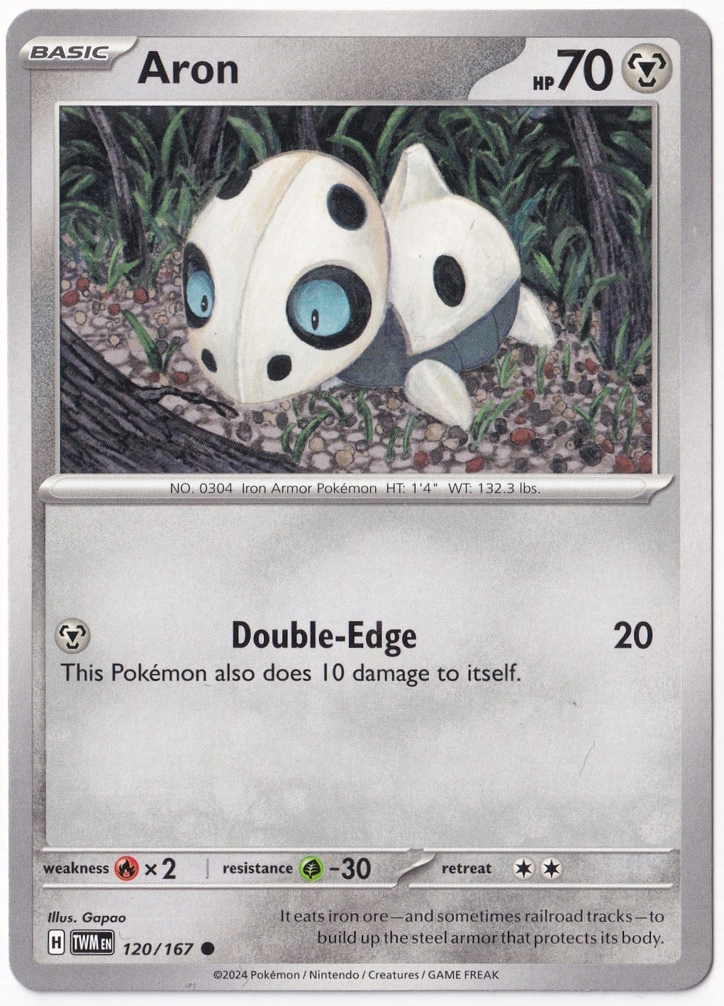 Twilight MasqueradeAron 120/167 - Twilight Masquerade - Pokemon Kartı (Mint)