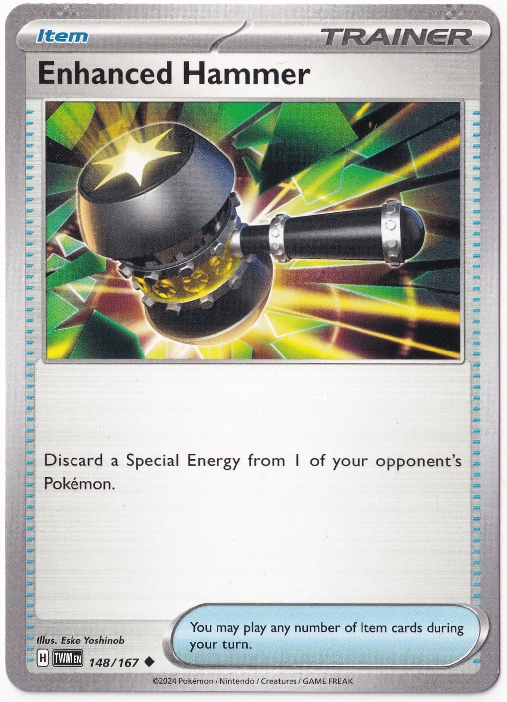 Twilight MasqueradeEnhanced Hammer 148/167 - Twilight Masquerade - Pokemon Kartı (Mint)
