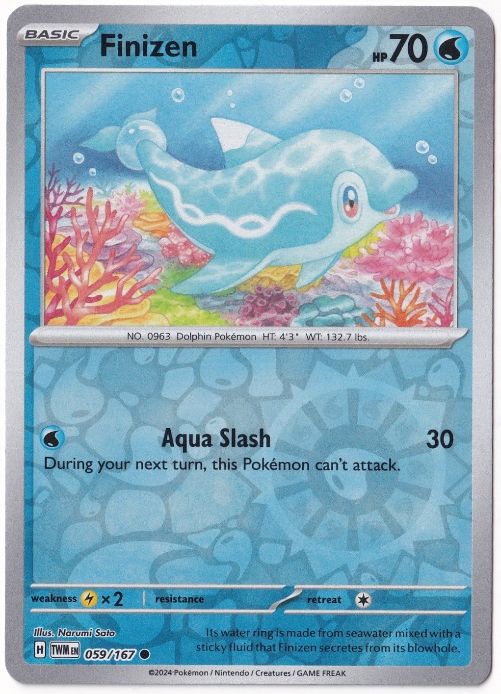 Twilight MasqueradeFinizen [Reverse Holo] 059/167 - Twilight Masquerade - Pokemon Kartı (Mint)
