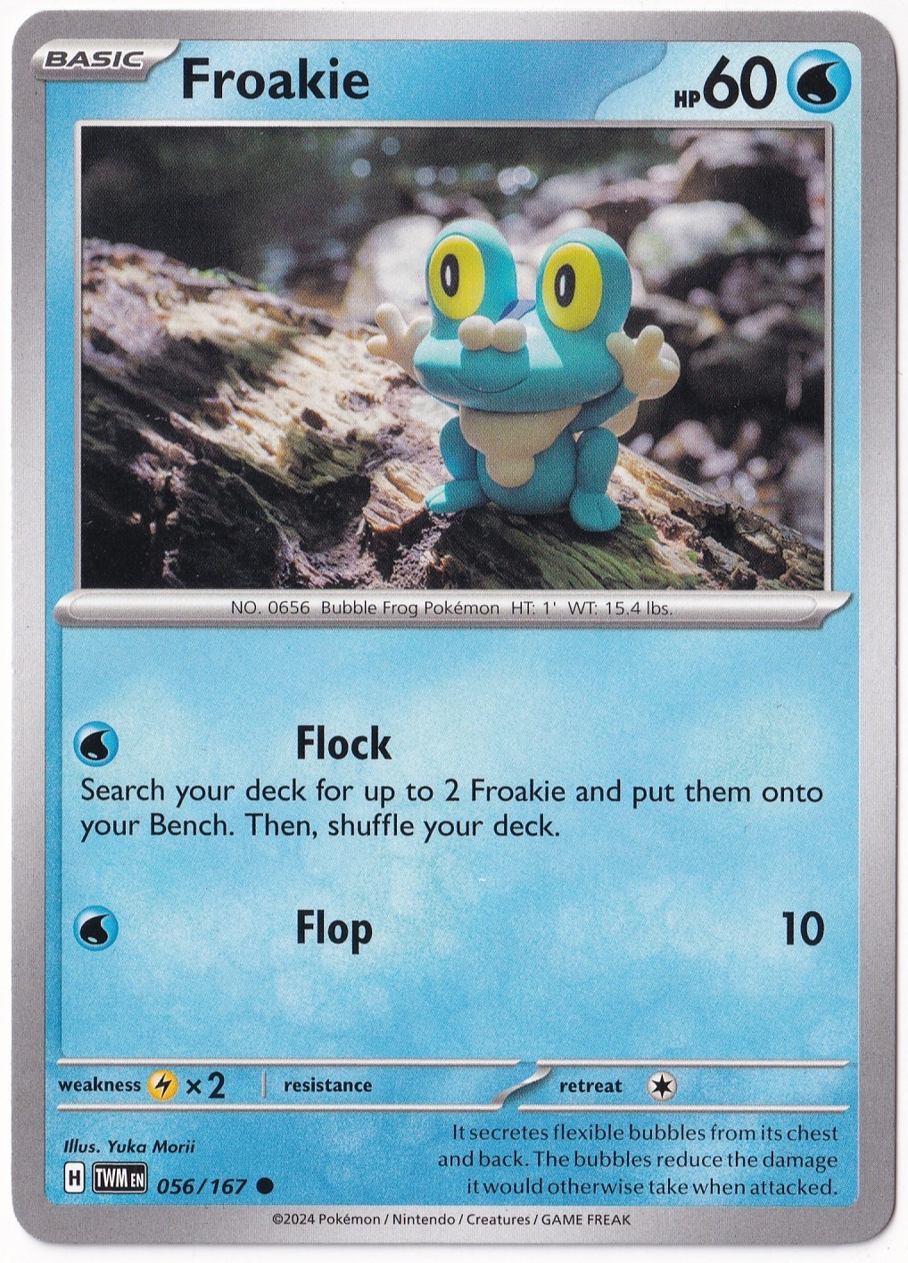 Twilight MasqueradeFroakie 056/167 - Twilight Masquerade - Pokemon Kartı (Mint)