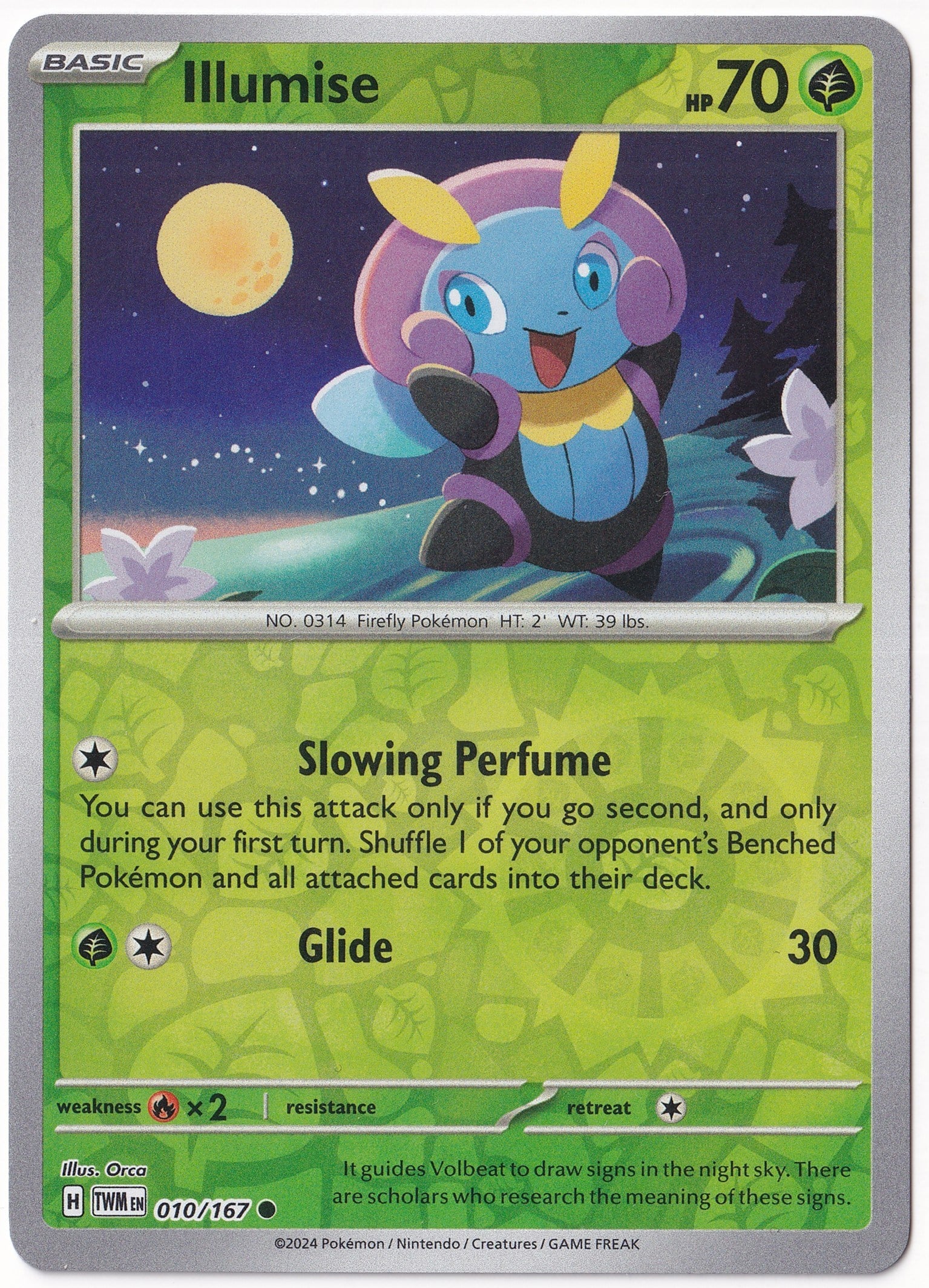 Twilight MasqueradeIllumise [Reverse Holo] 010/167 - Twilight Masquerade - Pokemon Kartı (Mint)