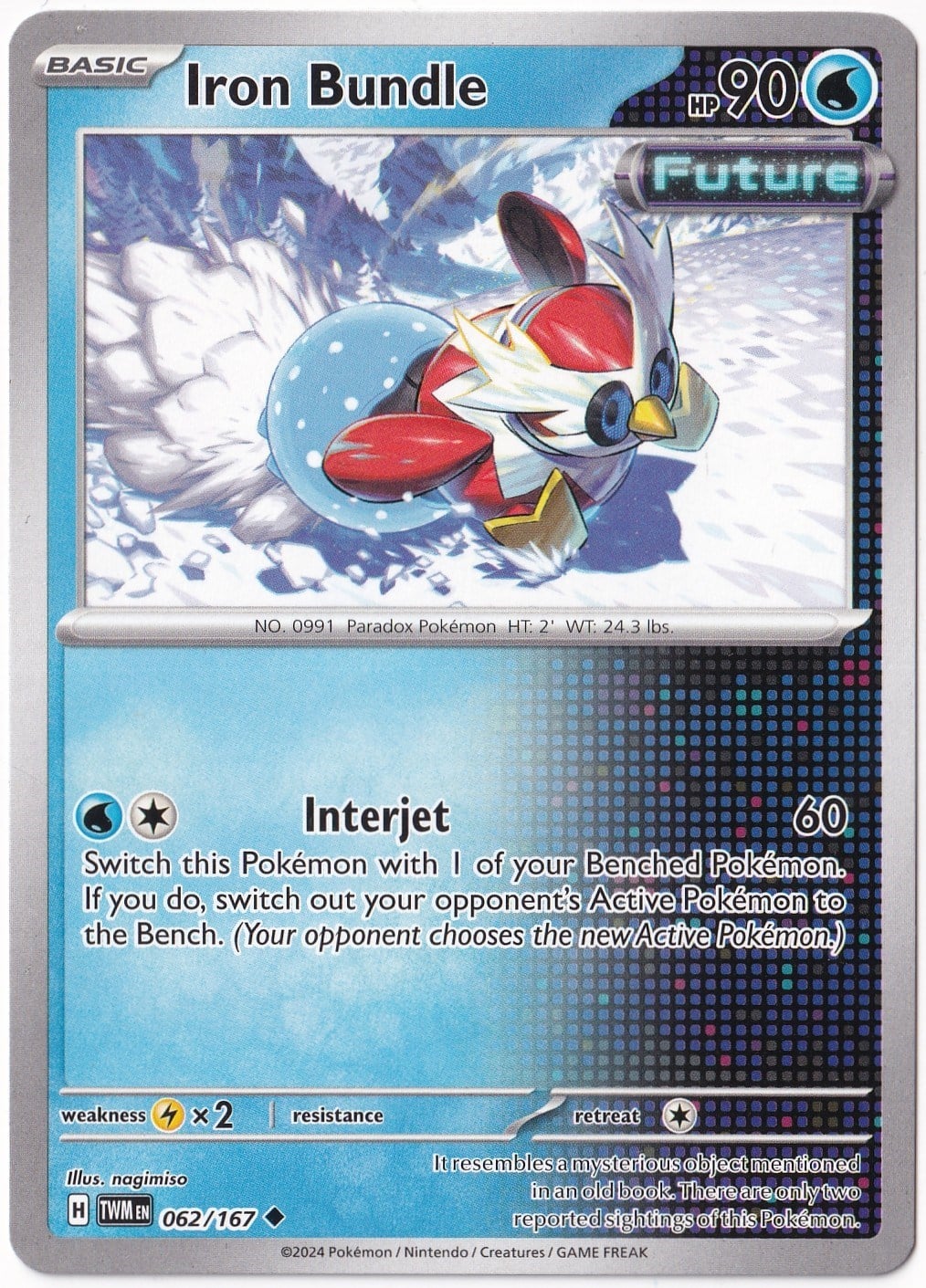 Twilight MasqueradeIron Bundle 061/167 - Twilight Masquerade - Pokemon Kartı (Mint)