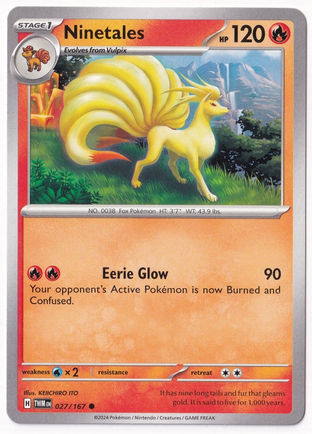 Twilight MasqueradeNinetales 027/167 - Twilight Masquerade - Pokemon Kartı (Mint)