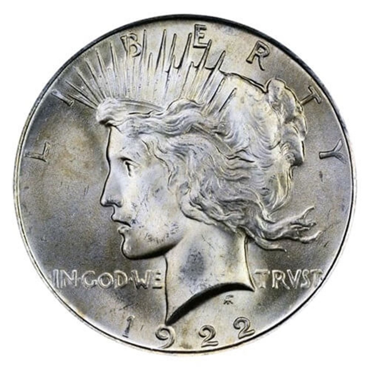 コ*ア様 1922年・1924年 平和銀貨 3枚セット Amerika Birleşik Devletleri, Peace Silver Dollar, Gümüş, 1922