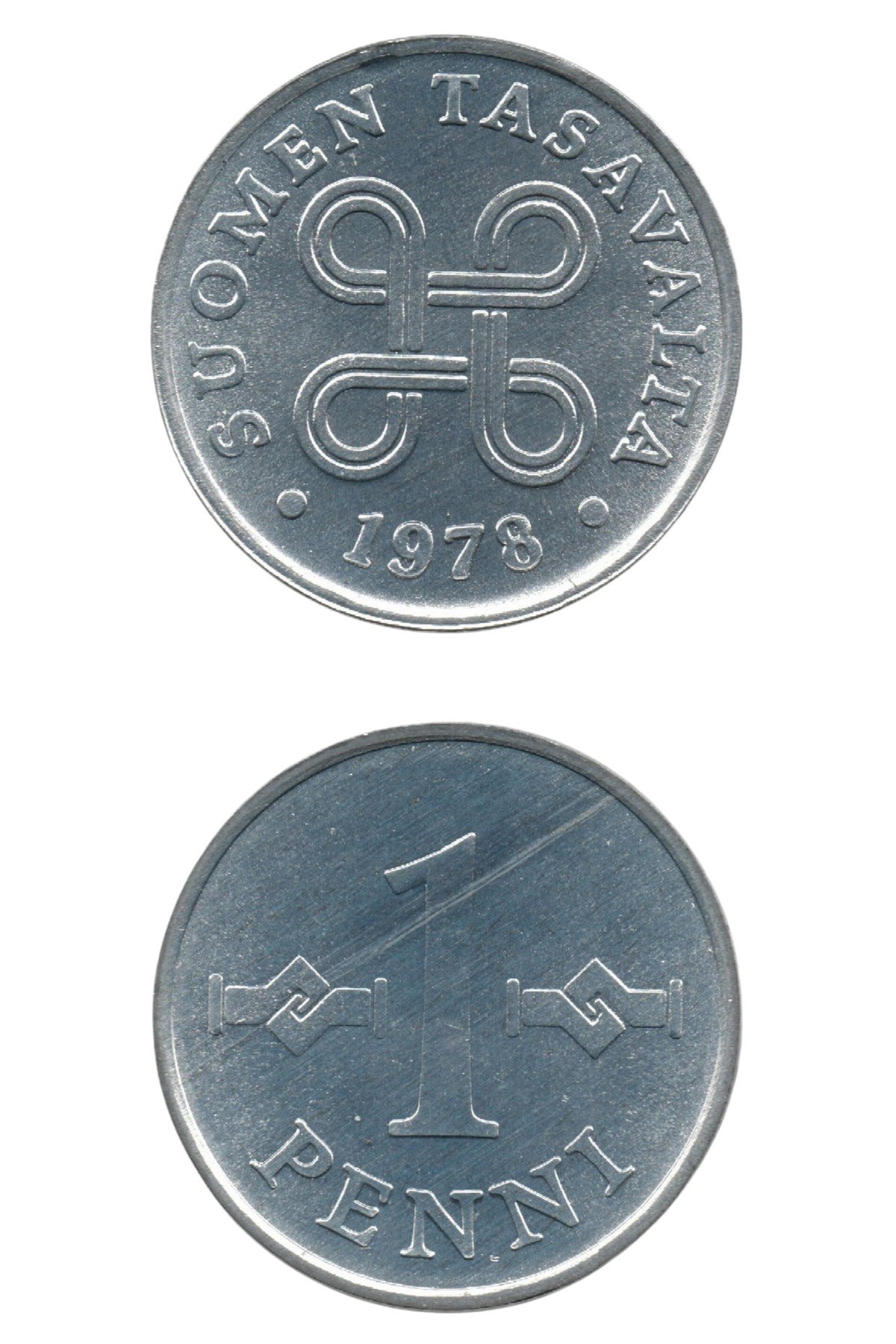Yabancı Madeni ParalarFinlandiya, 1 Penni, 1978, ÇİL, Yabancı Madeni Para