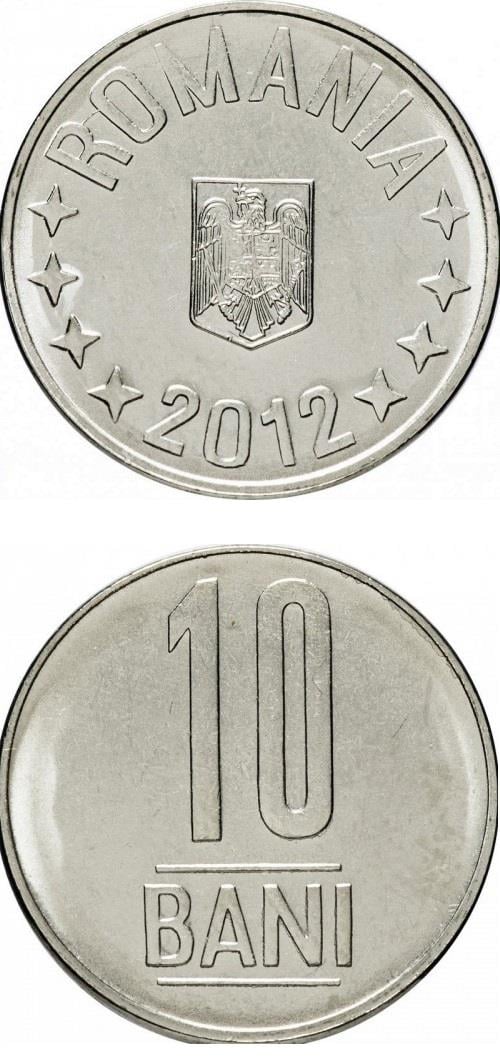 Yabancı Madeni ParalarRomanya, 10 Bani 2005-17 ÇİL