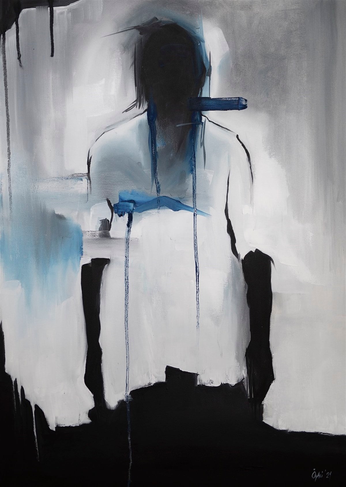 Öykü Severgün - Misty (2021 - Oil Painting)