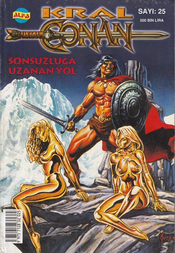 Çizgi RomanKral Conan, Sonsuzluğa Uzanan Yol, Alfa Yayınları Sayı 25