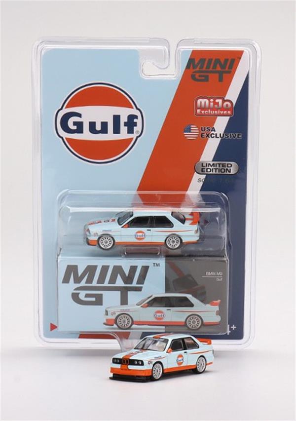 Mini GT - BMW M3 E30 Gulf 1/64 | benimkoleksiyonum.com