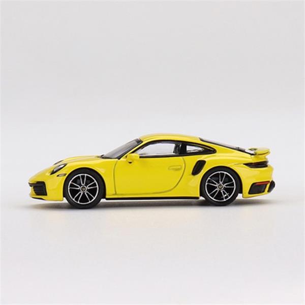 MINI GT 1/64 ポルシェ 911 ターボ S レーシングイエロー MINI-GT 1/64 ポルシェ 911 ターボ S レーシングイエロー(左