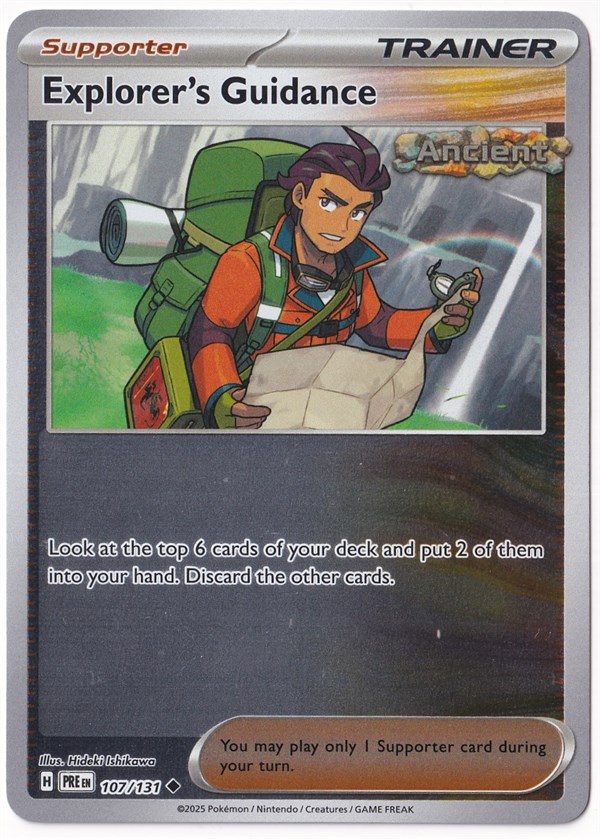 Explorer's Guidance [Reverse] 107/131 - Prismatic Evolutions