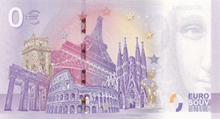 Hatıra Kağıt Paralar0 (Sıfır) Euro Türkiye - Bozkurt Hatıra Parası (Souvenir Banknote)