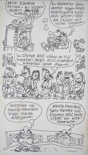 KarikatürMetin Üstündağ - Karikatür Orjinali