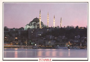 Kartpostalİstanbul Süleymaniye Camii Kartpostalı 34/580