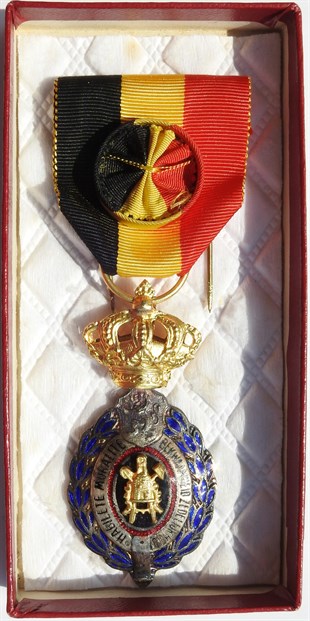 Yabancı MadalyalarBelçika, İşçi ve Zanaatkar Uzun Hizmet Madalyası 1. Sınıf UNC