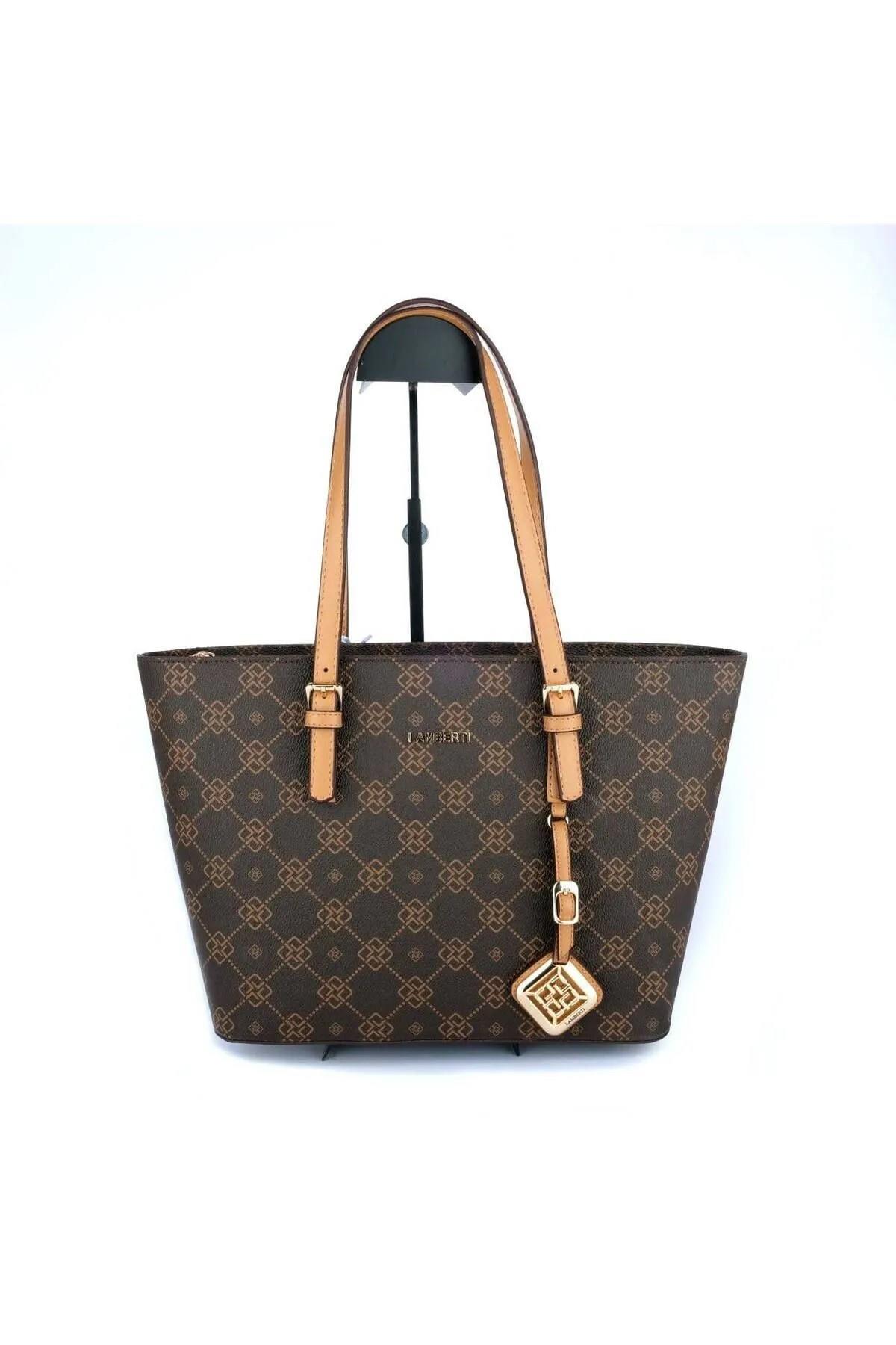7119 LAMBERTİ BAYAN ORTA KOVA OMUZ ÇANTA 