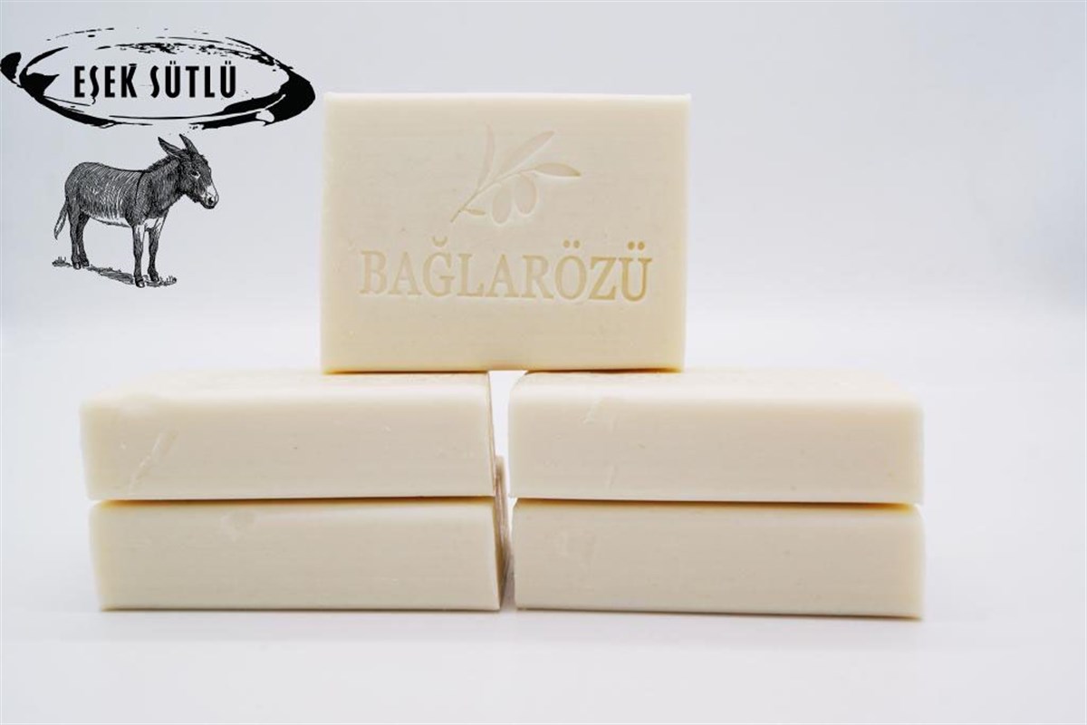 Bağlarözü Eşek Sütlü Doğal Zeytinyağı Sabunu 5x100 gr