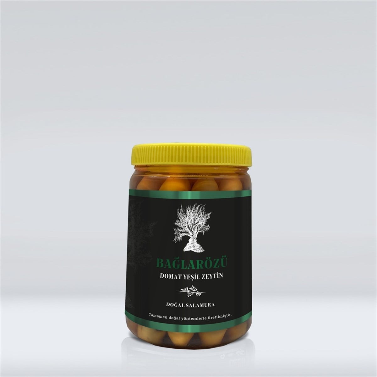 Bağlarözü Domat XL Yeşil Zeytin 1 Kg