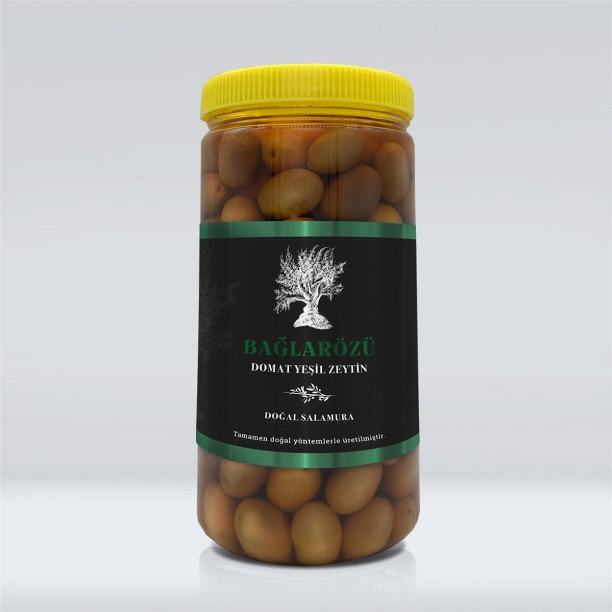 Bağlarözü Domat XL Yeşil Zeytin 1,5 Kg