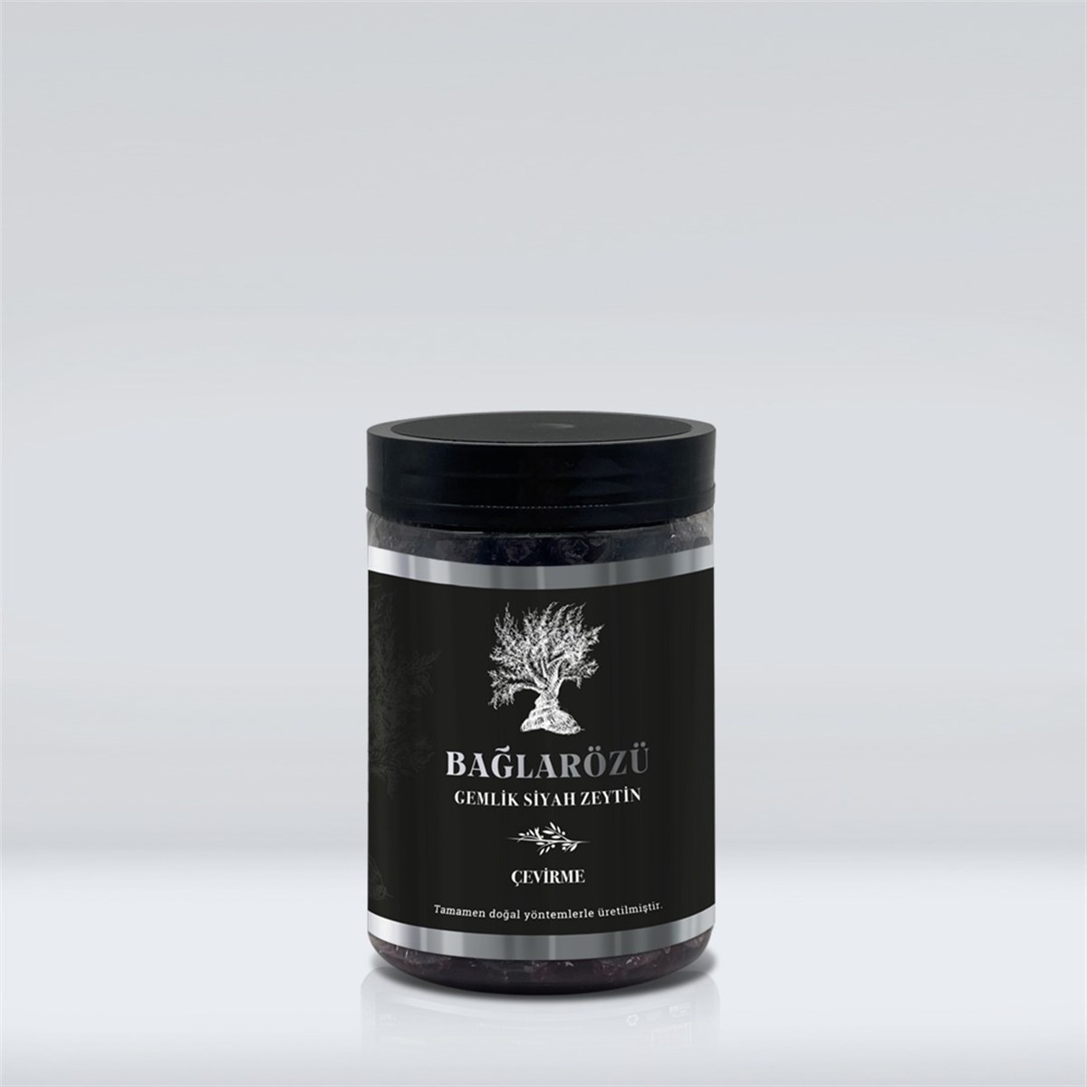 Bağlarözü Gemlik İri Boy Siyah Sele Zeytin 700 gr