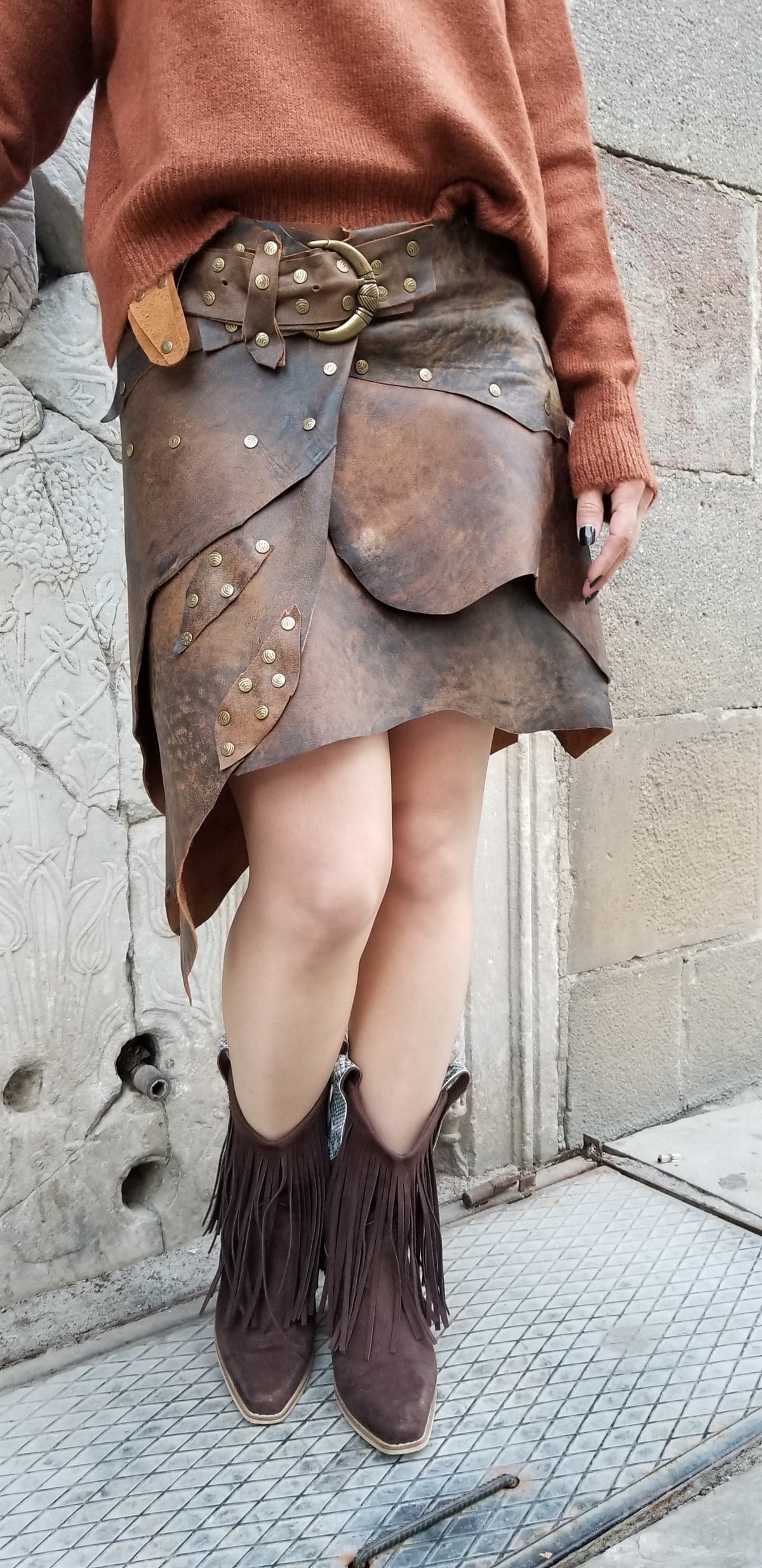  Orijinal Deri Etek (Tek Üretim)