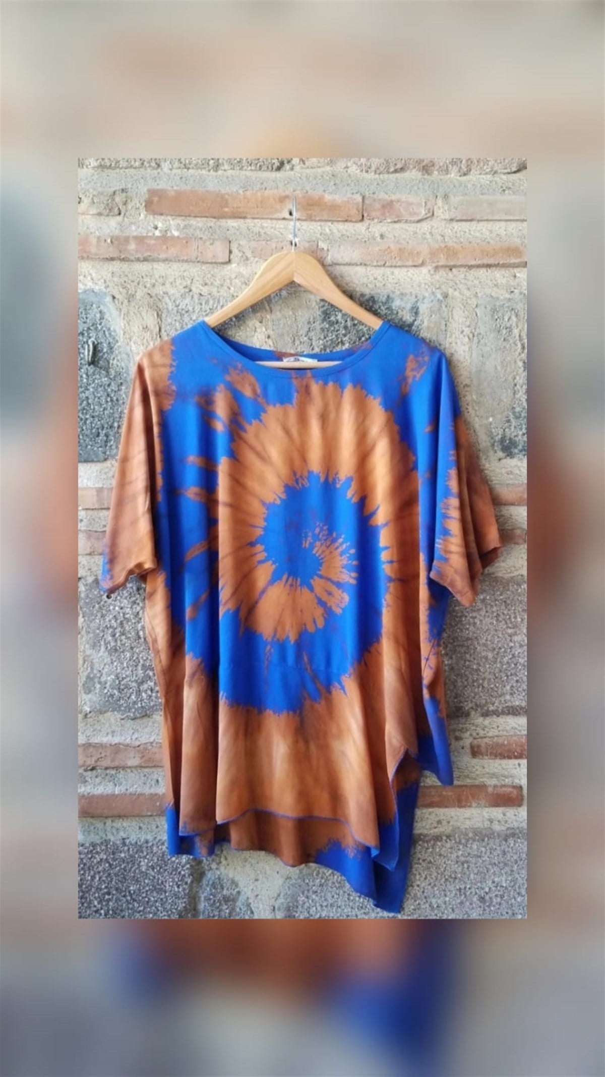 Batik Asimetrik Bluz