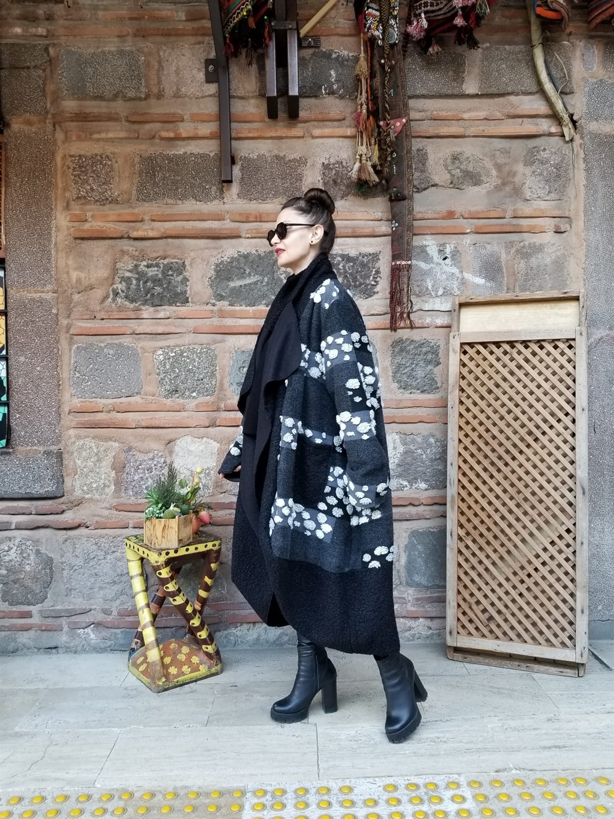 İtalyan Keçe Kumaş Kaban