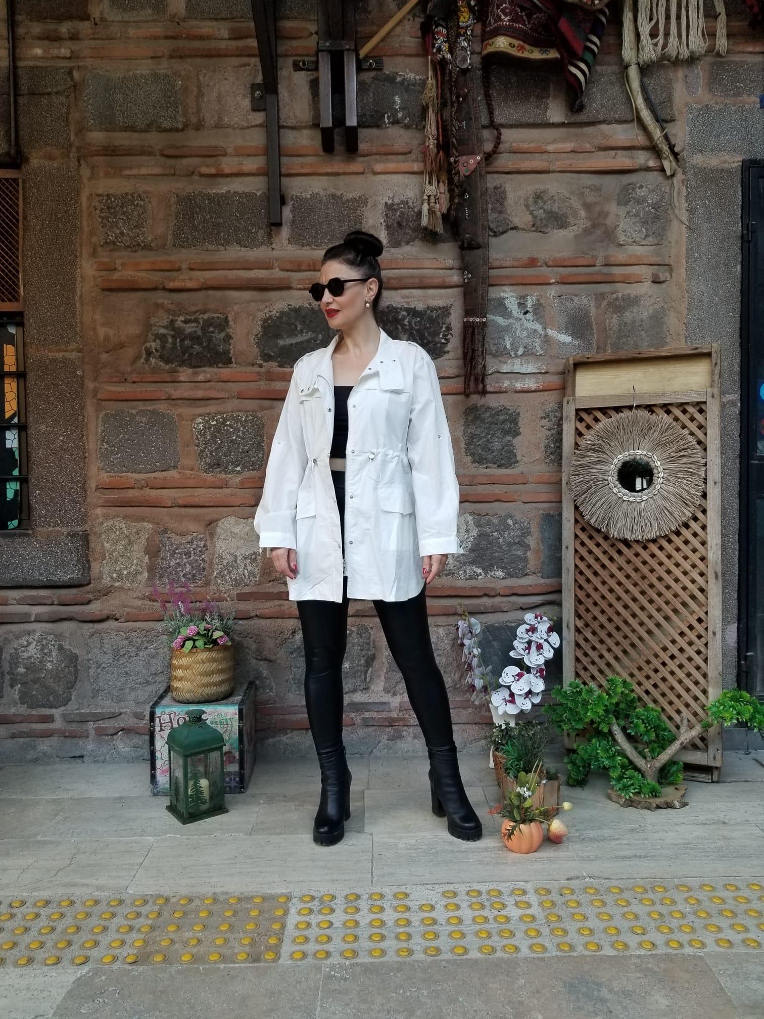 İtalyan Trençkot Standart Beden