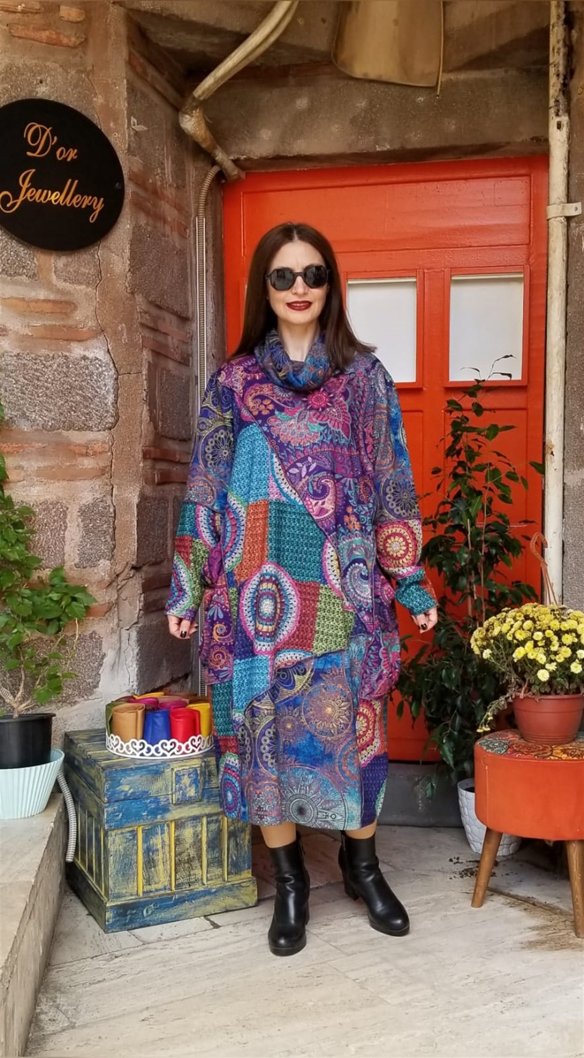 Örme Triko Kumaş Elbise