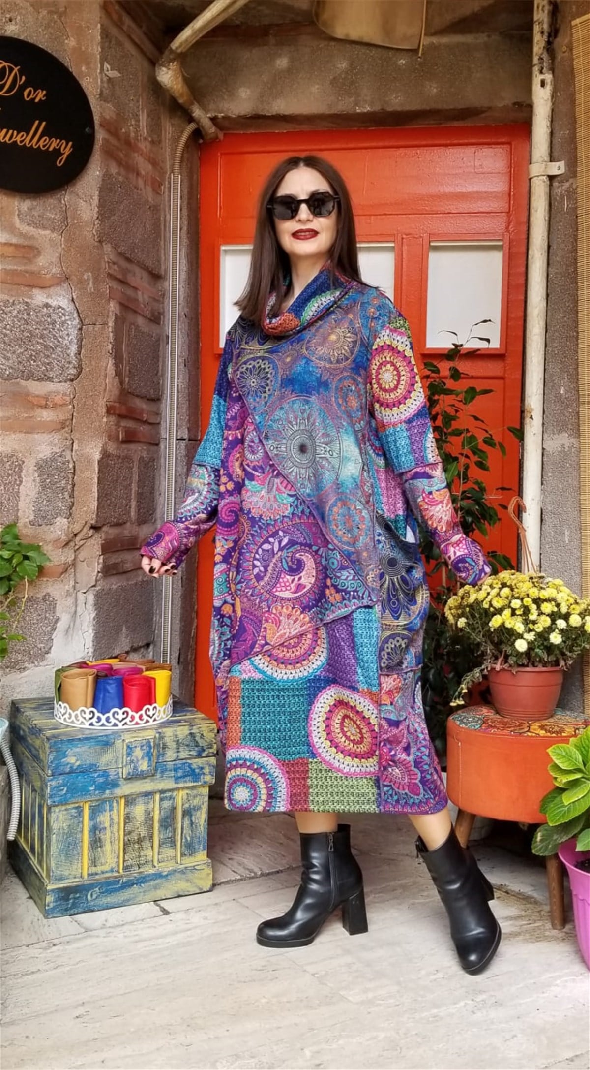 Örme Triko Kumaş Elbise