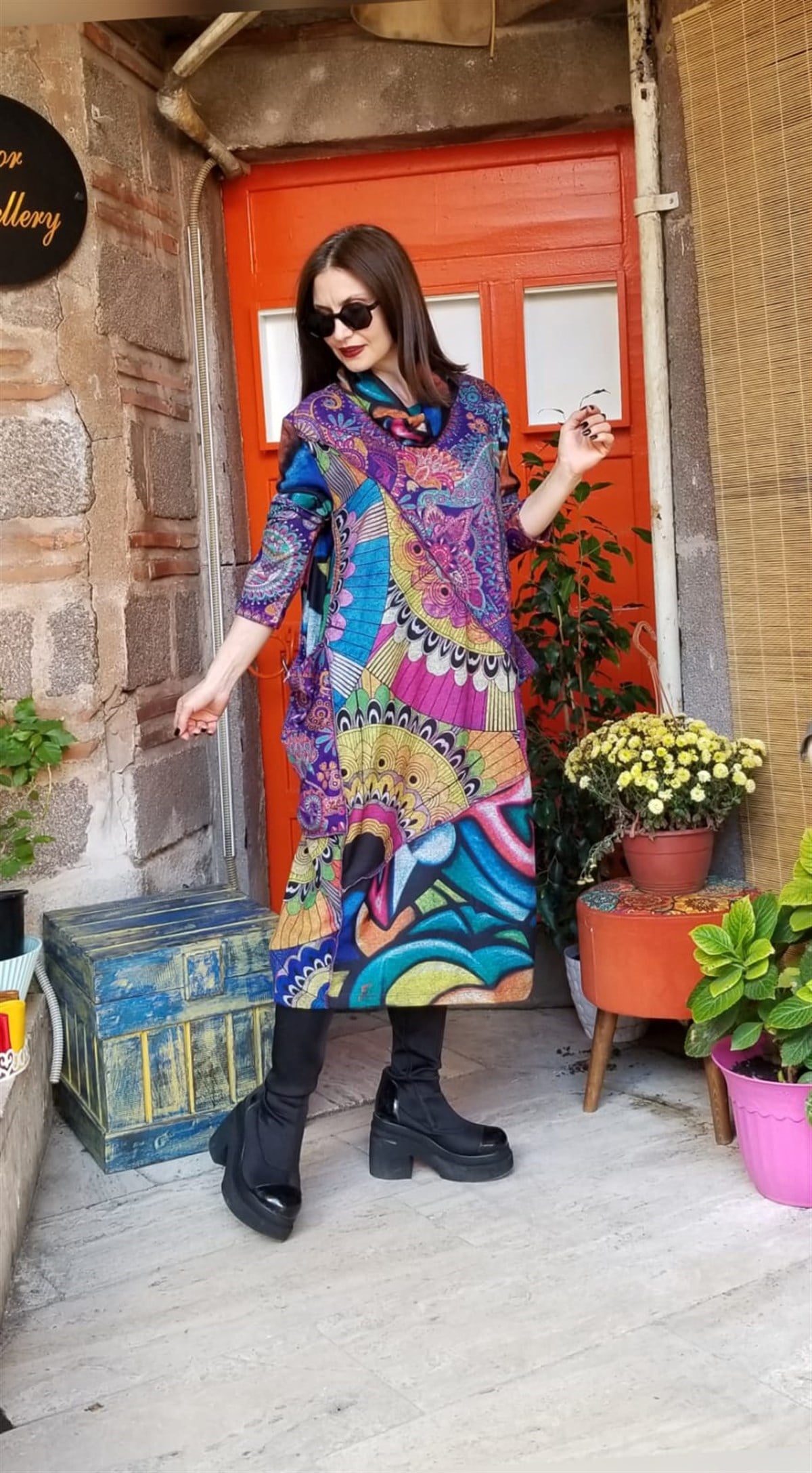 Örme Triko Kumaş Elbise