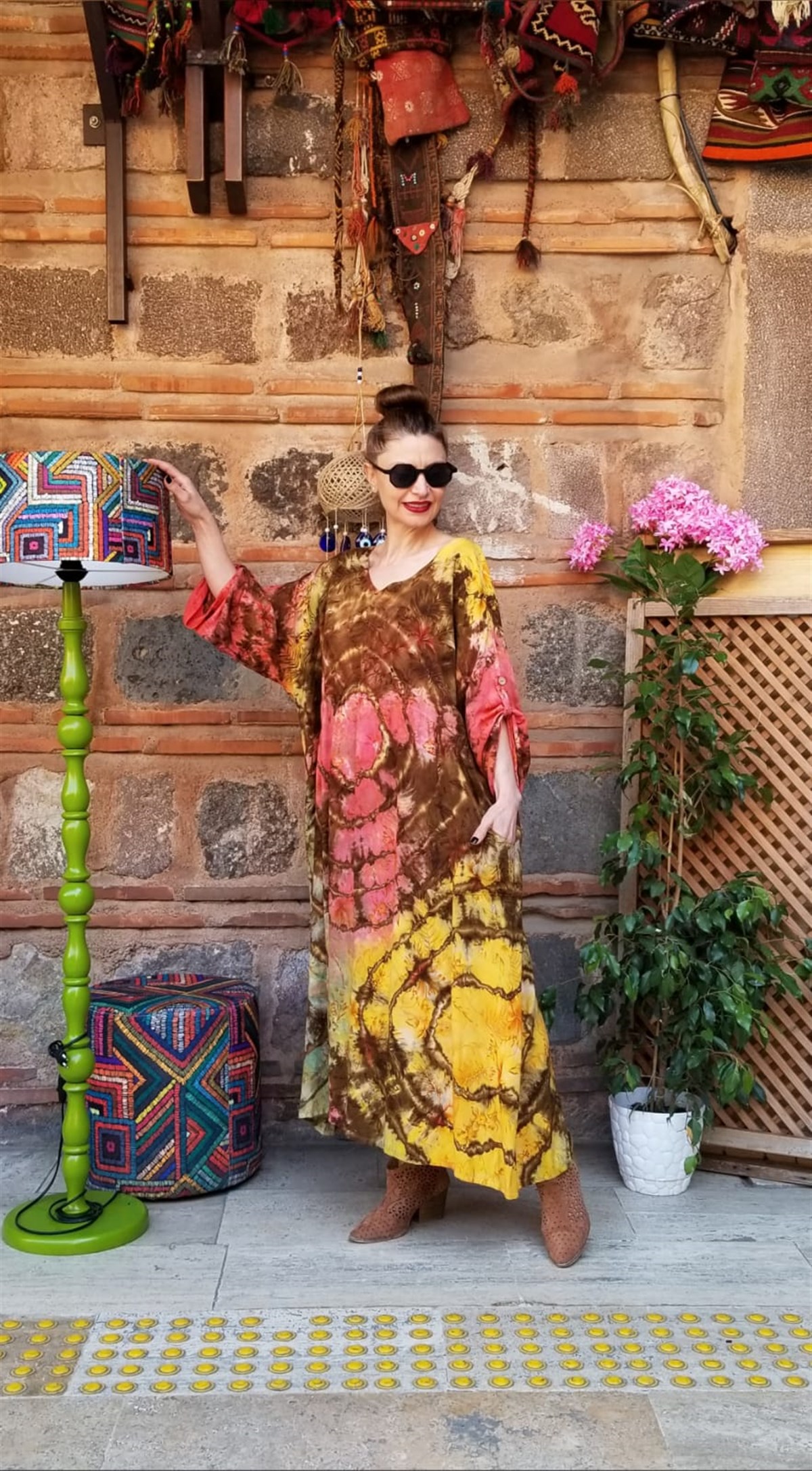 Pamuklu Viskon Kumaş Elbise