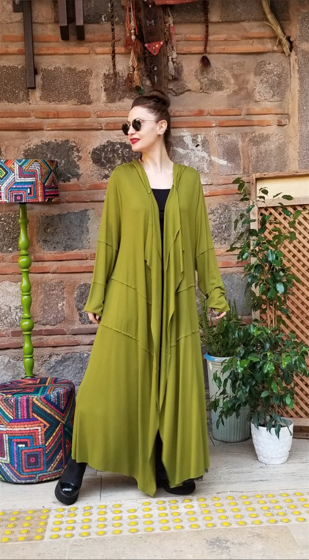 Yağ Yeşili Triko Kumaş KAP