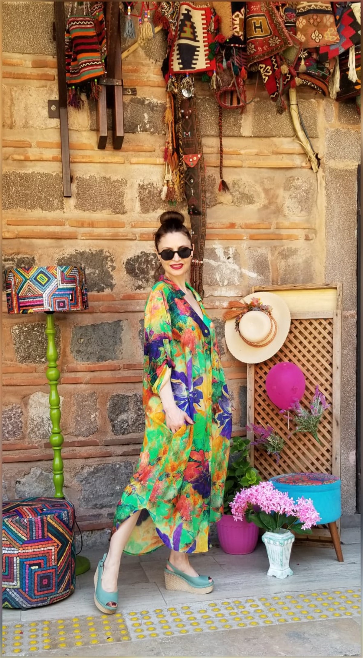 24 Renk Cepli Gömlek Elbise