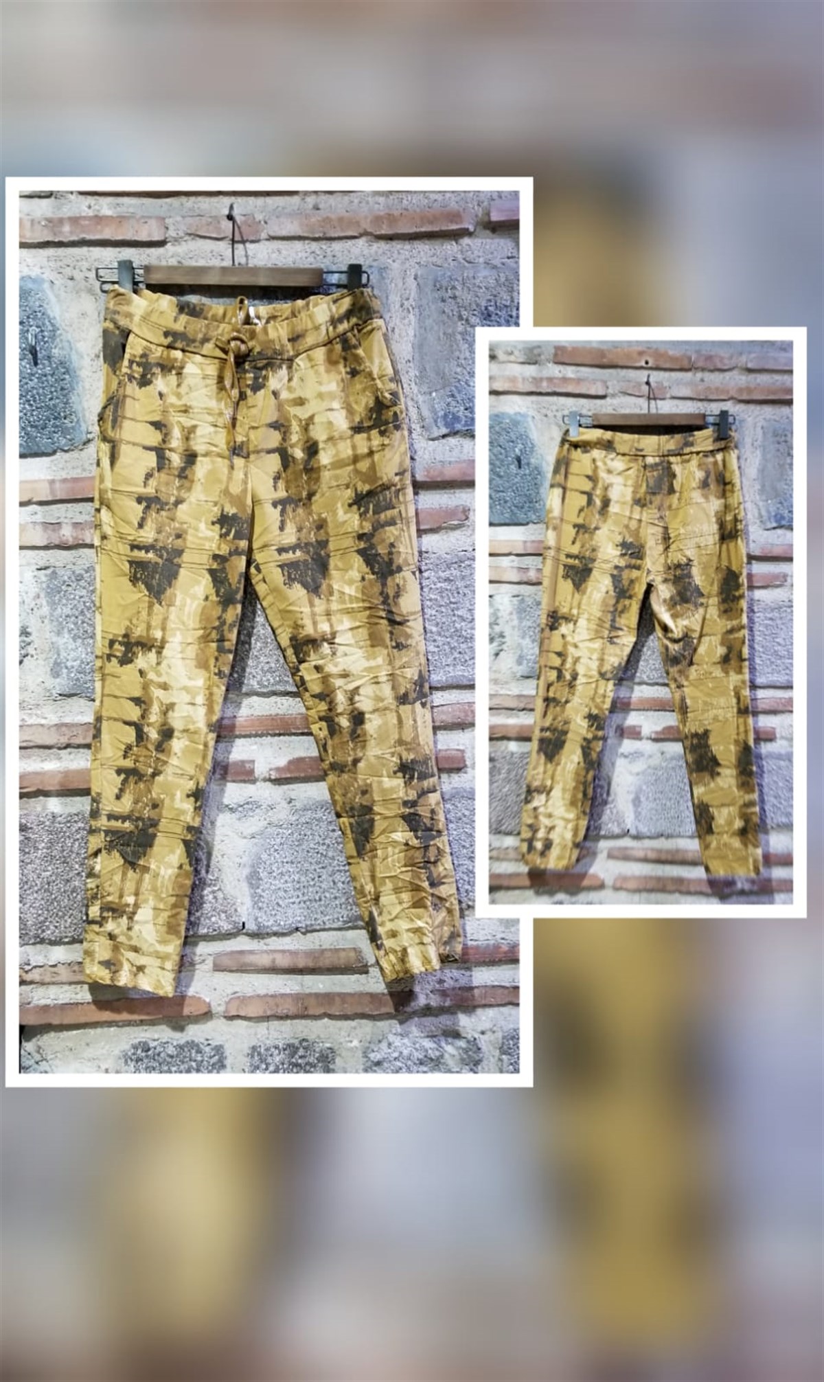 Batik Desen Elastik Pantolon